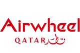 Airwheel logo with 'Qatar' text on a white background
